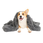 Dog Blanket Pet Cat Mat Puppy Warm Soft Plush Washable Reusable Calming Bed - Aimall