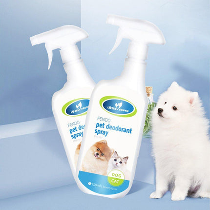 750ml Pet Odor Eliminator Spray for Dogs and Cats Indoor Cat Litter Freshener