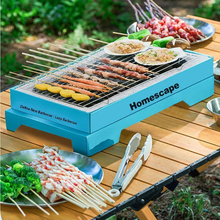 Disposable Instant BBQ Barbecue Charcoal Grill Outdoor Camping Large Cooking - Aimall