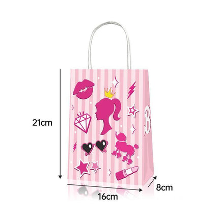 Barbie Kraft Bag With Rope