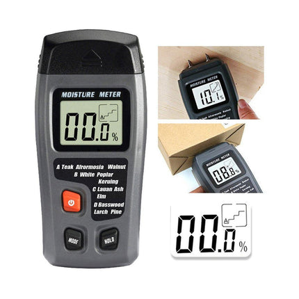 Digital Wood Moisture Meter Accurate Humidity Tester for Lumber and Firewood
