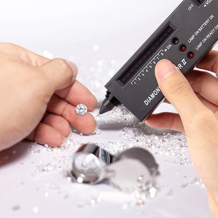 V2 Diamond Tester Gems Gemstone Tool Tool NEW Selector LED Audio Jewelry Test - Aimall
