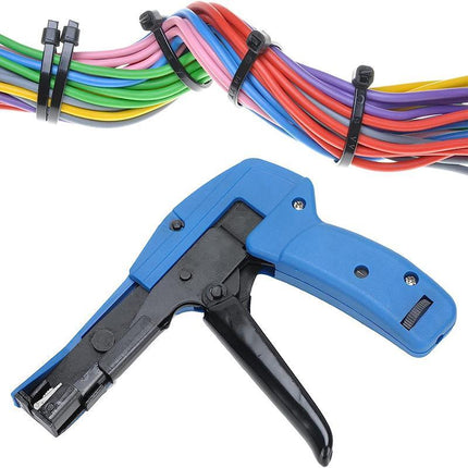 Cable Tie Gun Tension Fastener Tensioning Cutting Tool For 2.4-4.8mm Nylon Wire - Aimall
