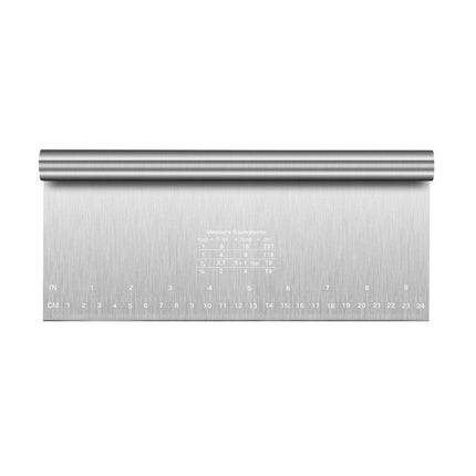 Stainless Steel Dough Cutter Knife Measurement Scraper Pastry Baking Tool