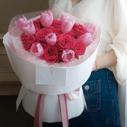 Embossed Paper Convex Flower Wrapping Paper for Floral Shop and Flower Wrapping