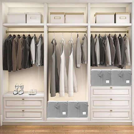 Foldable Shoe Box Household Organizer with Compartments for Storage and Shoes