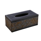 High-End PU Leather Tissue Box Holder for Hotel Home Office Decor Elegant Design