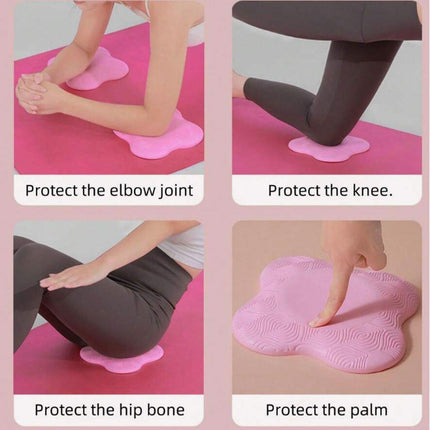 2pcs Thick Yoga Kneeling Mat Knee Cushion for Elbow Support Gym Workout Pad