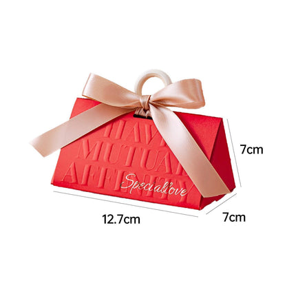 5PCS Portable Luxury Wedding Candy Gift Boxes Favour Packaging High-end Party