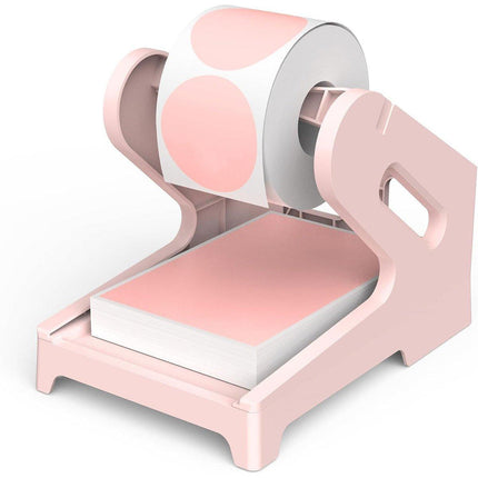 Pink Label Paper Holder Organizer Stand for Office Desk Shelf Storage Solution