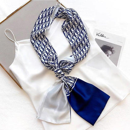 Women Lady Quality Large Square Artistic Silk Scarf Wrap Shawl-90*90cm - Aimall