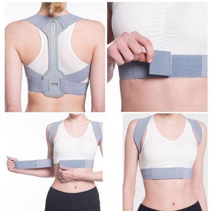 Posture Clavicle Shoulder Support Corrector Back Straight Brace Adjustable Strap - Aimall