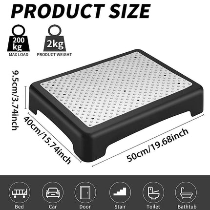 Non-Slip superimposed Plastic Half-StepLadder Outdoor Elderly Auxiliary Step