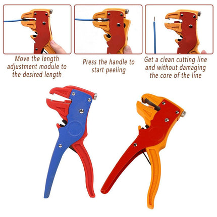 2in1 Wire Stripper Electrical Crimping Pliers Multifunction Duck Beak Plier Tool