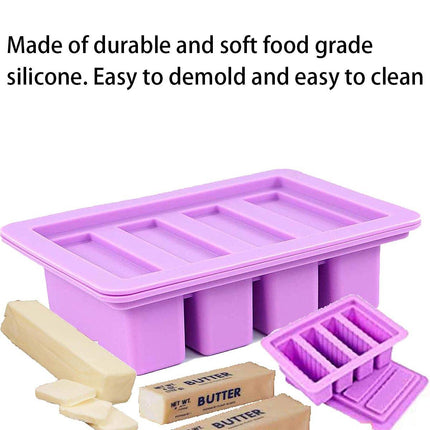 Silicone Butter Mould Nonstick Paste Mould Reusable Baking Tool for Kitchen Use