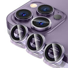 For iPhone 14/14 Plus Metal Camera Lens Glass Screen Protector - Aimall