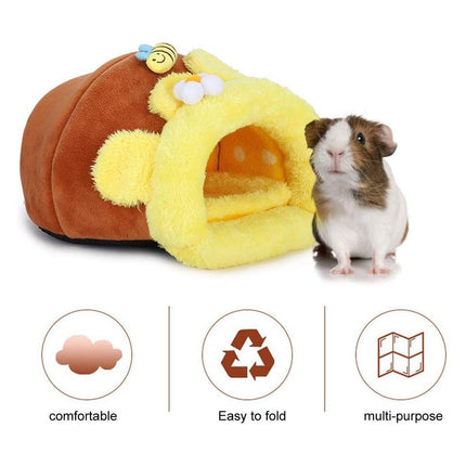Wear-resistant Pet Bird Nest Cotton Padded Small Animal Bed Cozy Honeypot Design