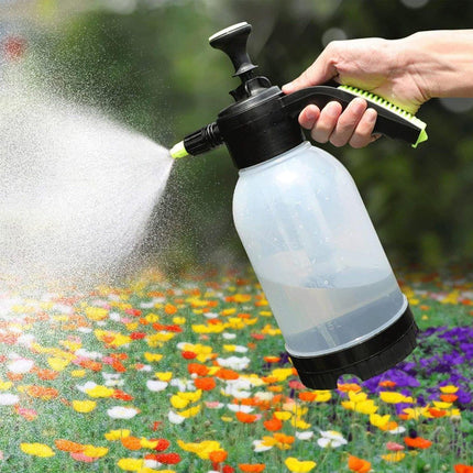 2L Manual Foam Pump Sprayer Adjustable Nozzle Car Wash Home Cleaning