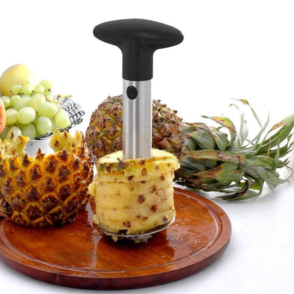 Stainless Steel Pineapple Corer Slicer Peeler Cutter Tool Easy Pineapple Cutter