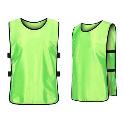 6X Sports Training Bibs Soccer Vests Group Team Bibs Basketball Cricket Football