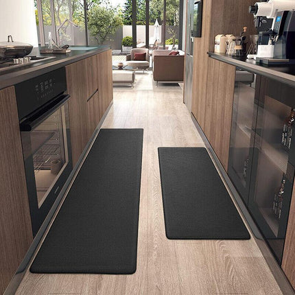 44x180cm Non-Slip Waterproof Kitchen Door Mat Floor Rug Carpet Anti-Oil Easy Clean - Aimall