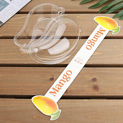 100PCS Clear Cake Boxes for Mousse Fruit Mango Layered Desserts Ice Cream Pastry