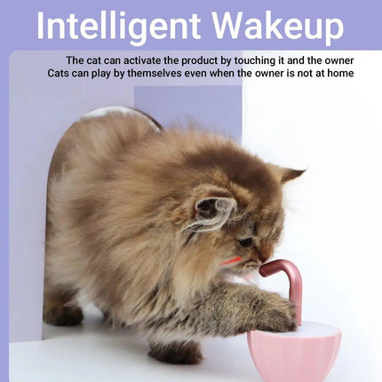 Automatic Self-Amusement Cat Toy Interactive Pet Teaser Toy for Cat Fun Playtime