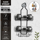 Perforation Free Toilet Bathroom Wall Shelf Household Shower Storage Organizer