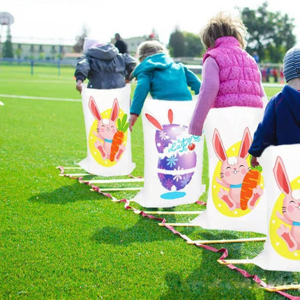 Jumping Sack Race Bags 5pcs Set for Outdoor Garden Party Family Group Activity Game