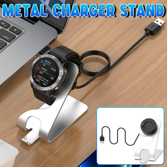 Watch Charger Dock for Garmin Fenix 7 / Fenix 7S USB Charging Cable Stand Bas
