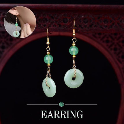Women Earrings Fashion Dangle Earrings Chinese Style Earring Retro Drop Earrings - Aimall