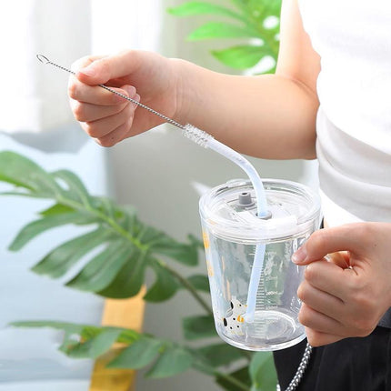10PCS Nylon Straw Brush Cleaner Bottle Tube Pipe Small Long Cleaning - Aimall