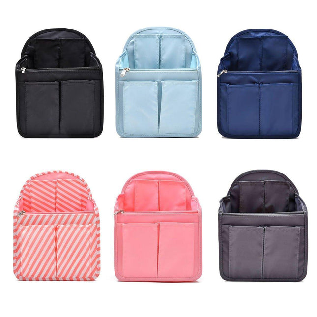 Backpack Liner Organizer Anti-theft Insert Bag For Handbag Travel Cosmetic Bags