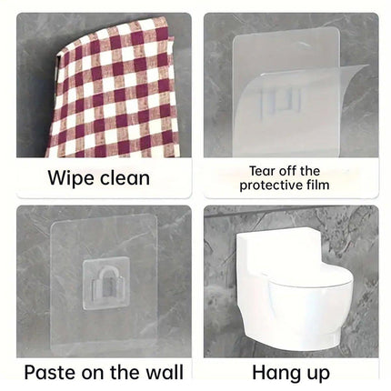 Decorative Ashtray Toilet-shaped Wall-mounted with Lid for Home Bathroom Hanging