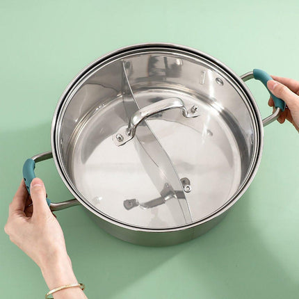 2pcs Silicone Pan Handle Covers Heat Resistant Anti-Ironing Wok Ear Insulated