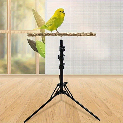 Parrot Activity Stand Pet Bird Stand with Stick Perch for Birds Play and Rest