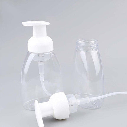 6Pcs 250ml Foaming Bottle Push Pump Portable Hand Sanitizer Foaming Dispenser