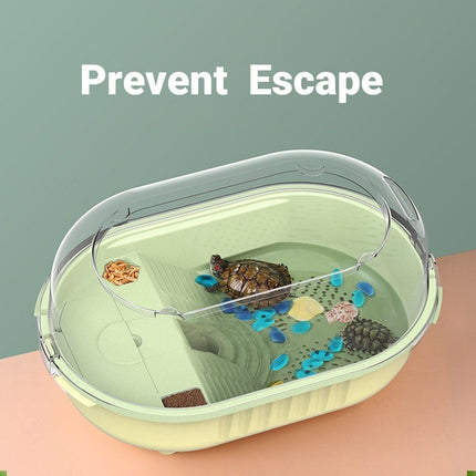 Household Large Turtle Jar Plastic Tank For Pet Reptile Turtle Care Supplies