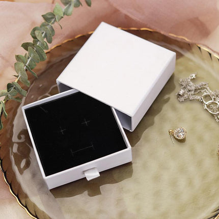 Jewellery Gift Box Necklace Ring Bracelet Bangle Earring Cardboard Box 5*5*3.5cm - Aimall