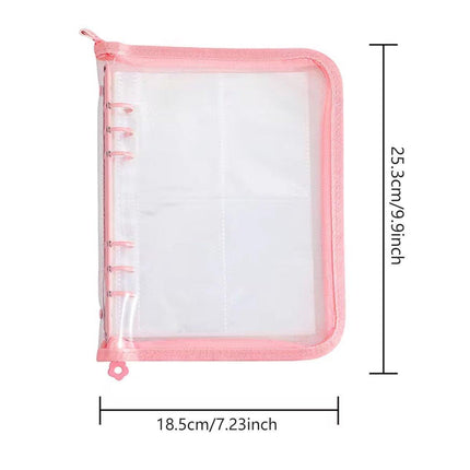 Jewelry Storage Booklet Organizer Ziplock Pouch Flipchart Zipper Display Bag