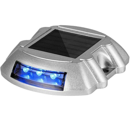 Waterproof Solar LED Powered Road Step Light Dock Light for Outdoor Driveway Dec - Aimall