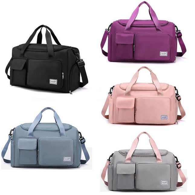 Unisex Waterproof Portable Travel Luggage Carry On Shoulder Hand Duffle Bag