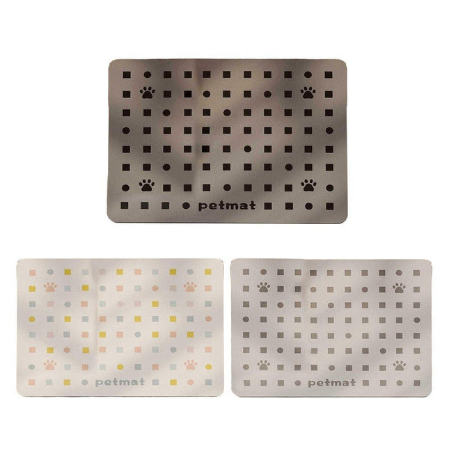 Pet Feeding Mat Dogs Cats Absorbent Non Slip Pet Placemat Waterproof Mat