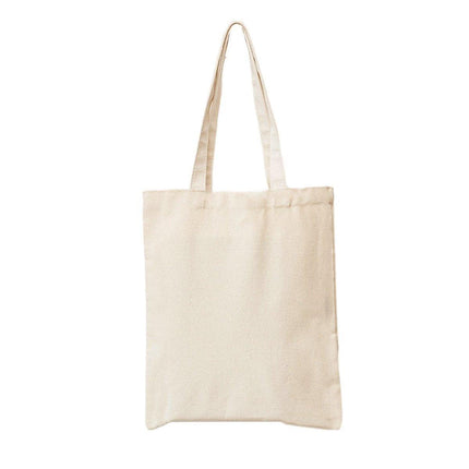 5PCS Canvas Tote Bag Cotton Blank DIY Shopping Shoulder Bags