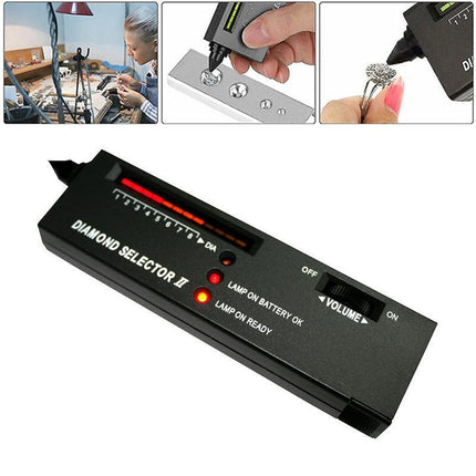 V2 Diamond Tester Gems Gemstone Tool Tool NEW Selector LED Audio Jewelry Test - Aimall