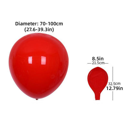 15PCS 36 Inch Large Round Balloons Party Decor KTV Bar Atmosphere Latex Balloons