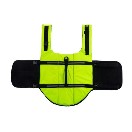 Dog Life Jacket Pet Safety Vest Swimming Boating Float Aid Buoyancy Lifesaver Green - Aimall