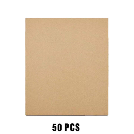 50pcs Corrugated Cardboard Sheets Express Carton Spacer Gasket Packing Material