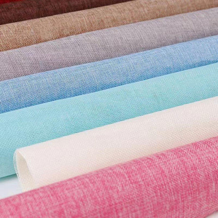 Coloured Linen Wrapping Paper Roll For Florist DIY Handmade Craft Material