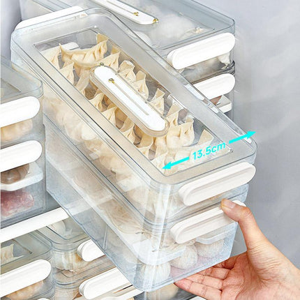 2pcs Food Storage Containers Kitchen Fridge Fresh Storage Boxes Home Organizer